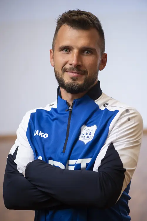 Trener Daniel Kaczmarek